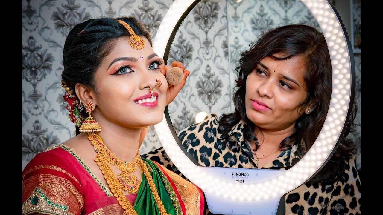 Wedding Transformation | Chennai MUA Ponni | Mrs. India 2018 - Swathy Bridal Look 2019