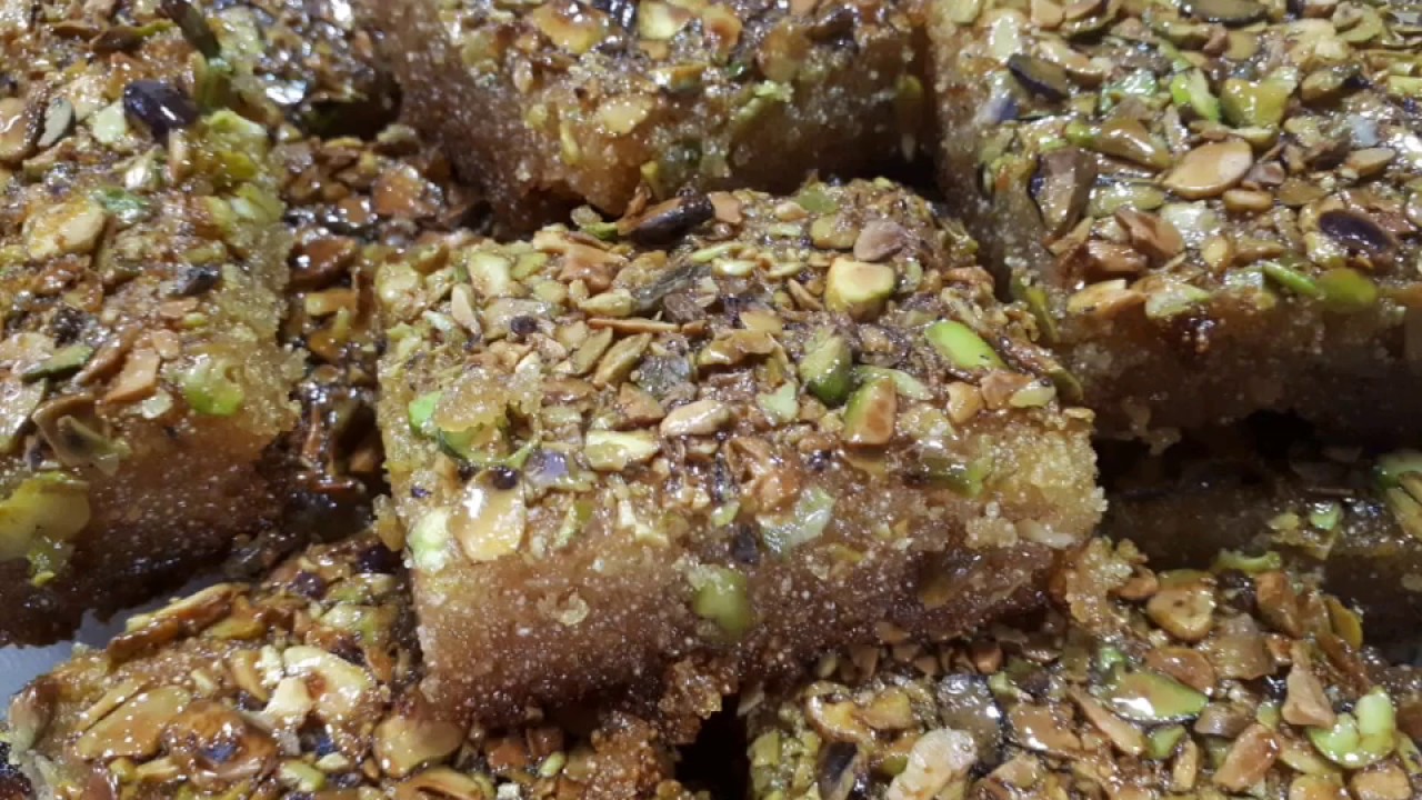 طريقة عمل الهريسة النبكية الاصلية