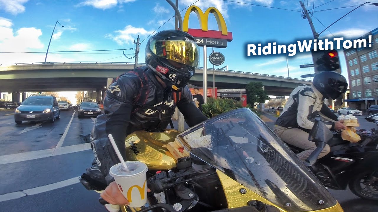 Getting McDonalds with RidingWithTom!