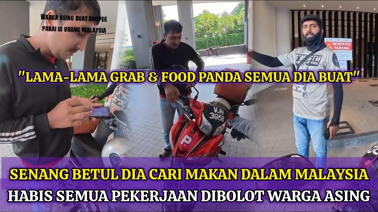 WARGA ASING KANTOI BUAT SHOPEE FOOD PAKAI ID ORANG MALAYSIA