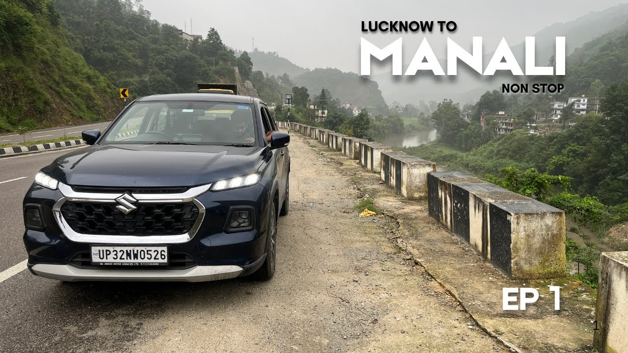 Trip to LADAKH begins | LUCKNOW to MANALI NON STOP | EP 1