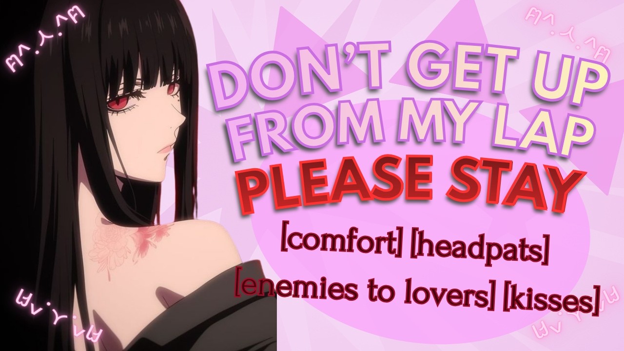your bully takes care of you at a party and confesses [F4M][teasing][head on lap][confession][kiss]