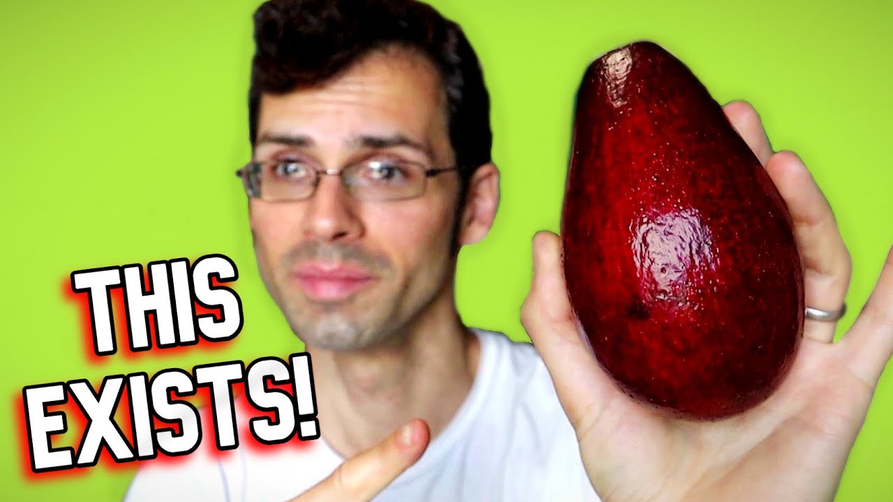 КРАСНЫЙ АВОКАДО &mdash; выглядит круто, но вкусный ли он? &mdash; Weird Fruit Explorer