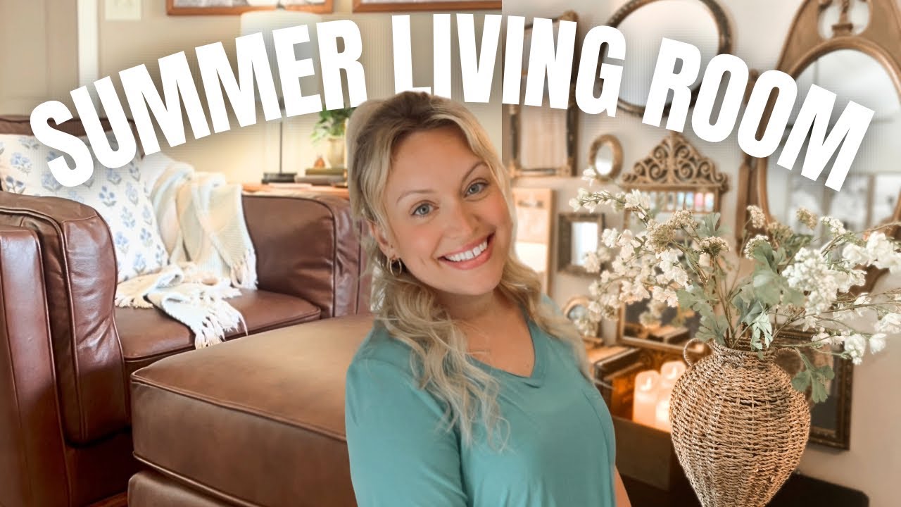 🌊Mixing Vintage & Coastal for the Perfect Cottage Living Room