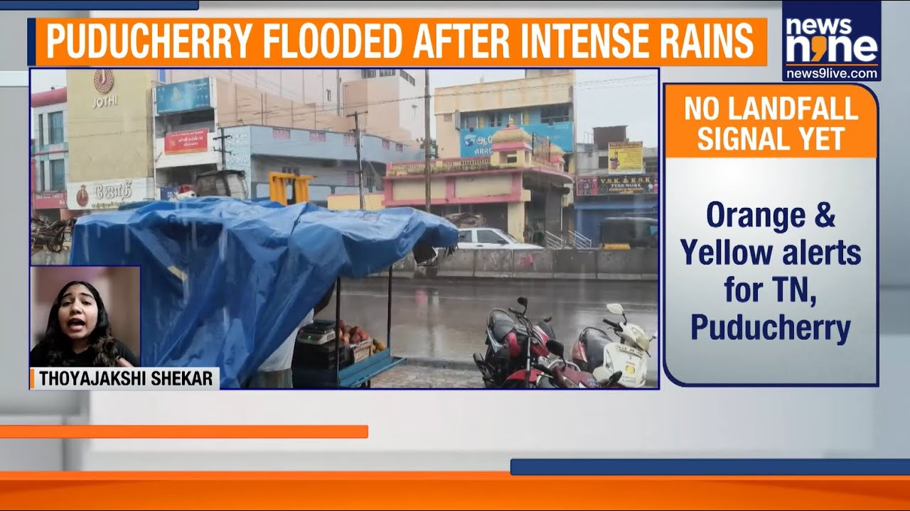 Heavy Rains Lash Tamil Nadu & Puducherry | Cyclone &lsquo;Senyar&rsquo; Alert Issued | News9