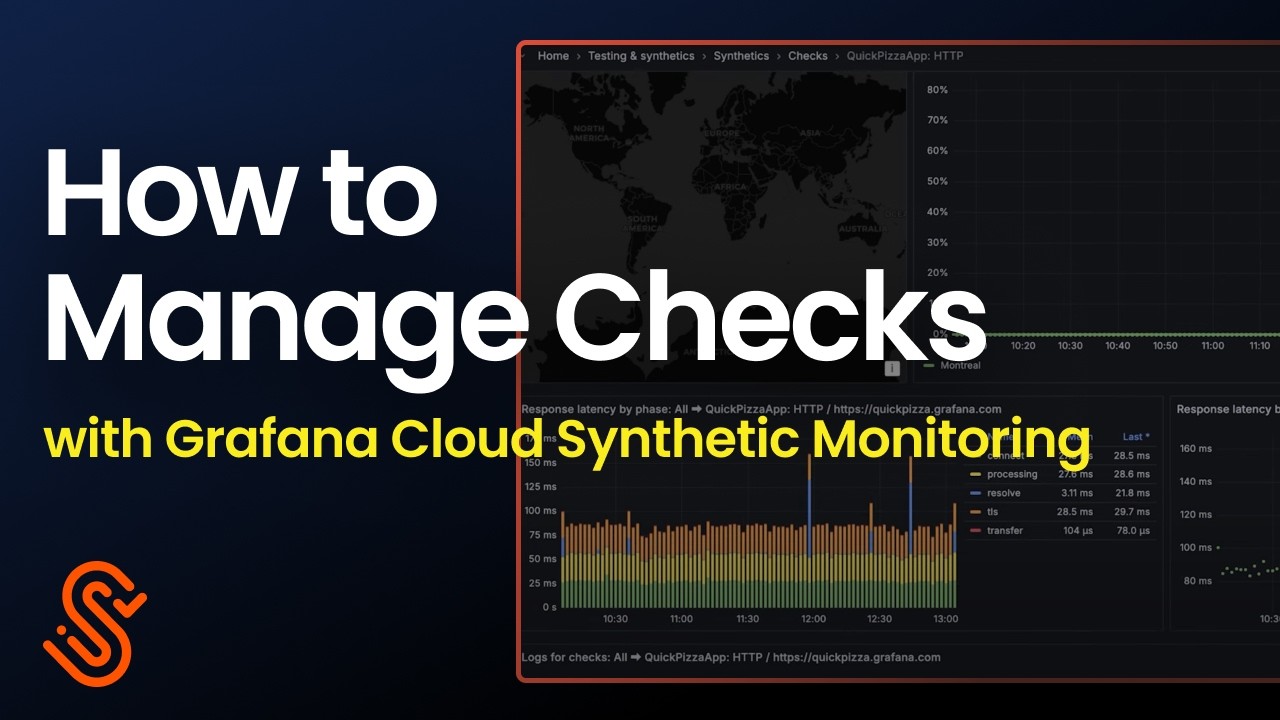 Как управлять проверками с помощью Terraform | Синтетический мониторинг Grafana Cloud