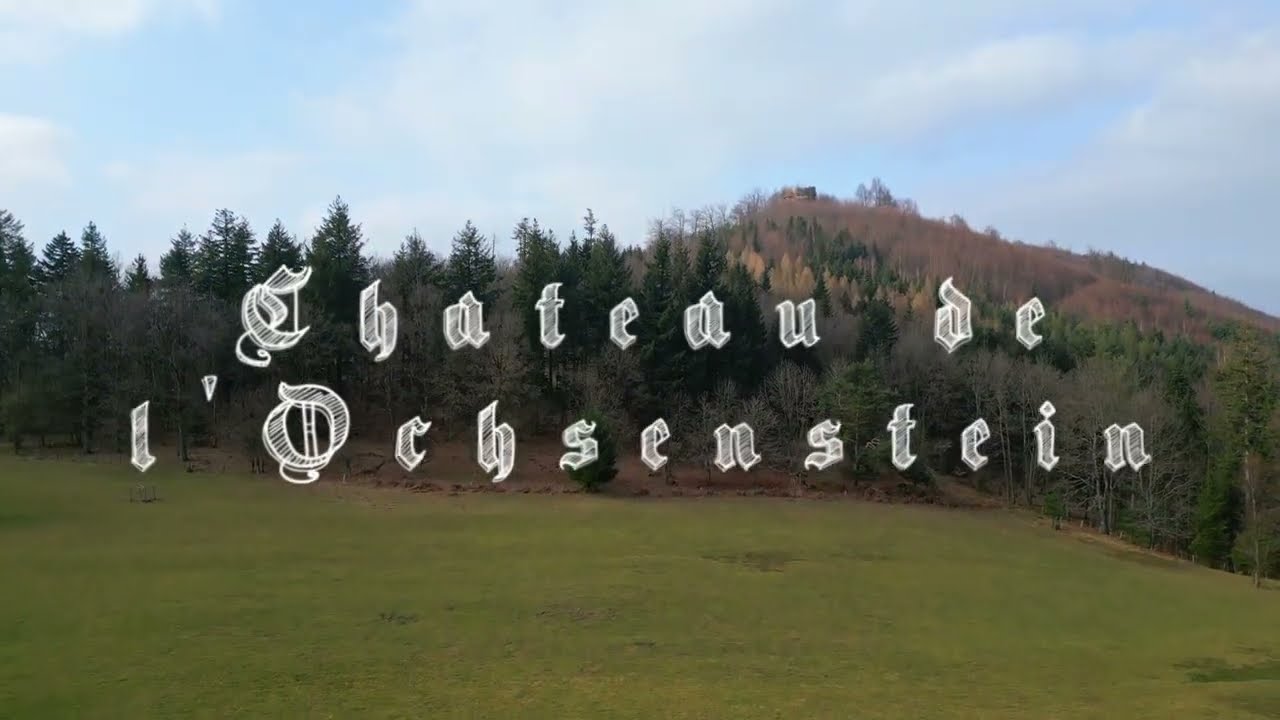 Château de l'Ochsenstein (4K Drone)