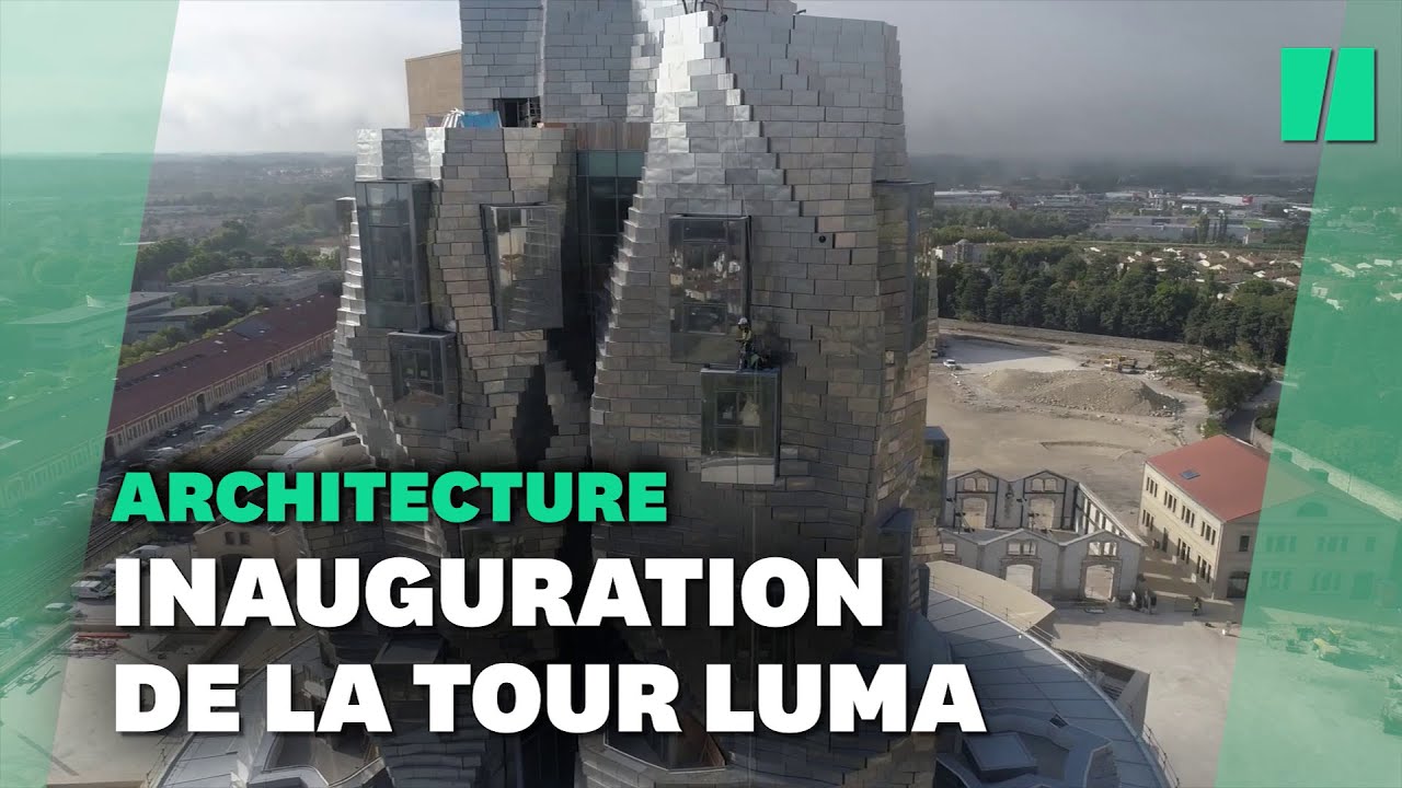 Les images de l'&eacute;tonnante Tour Luma qui domine Arles
