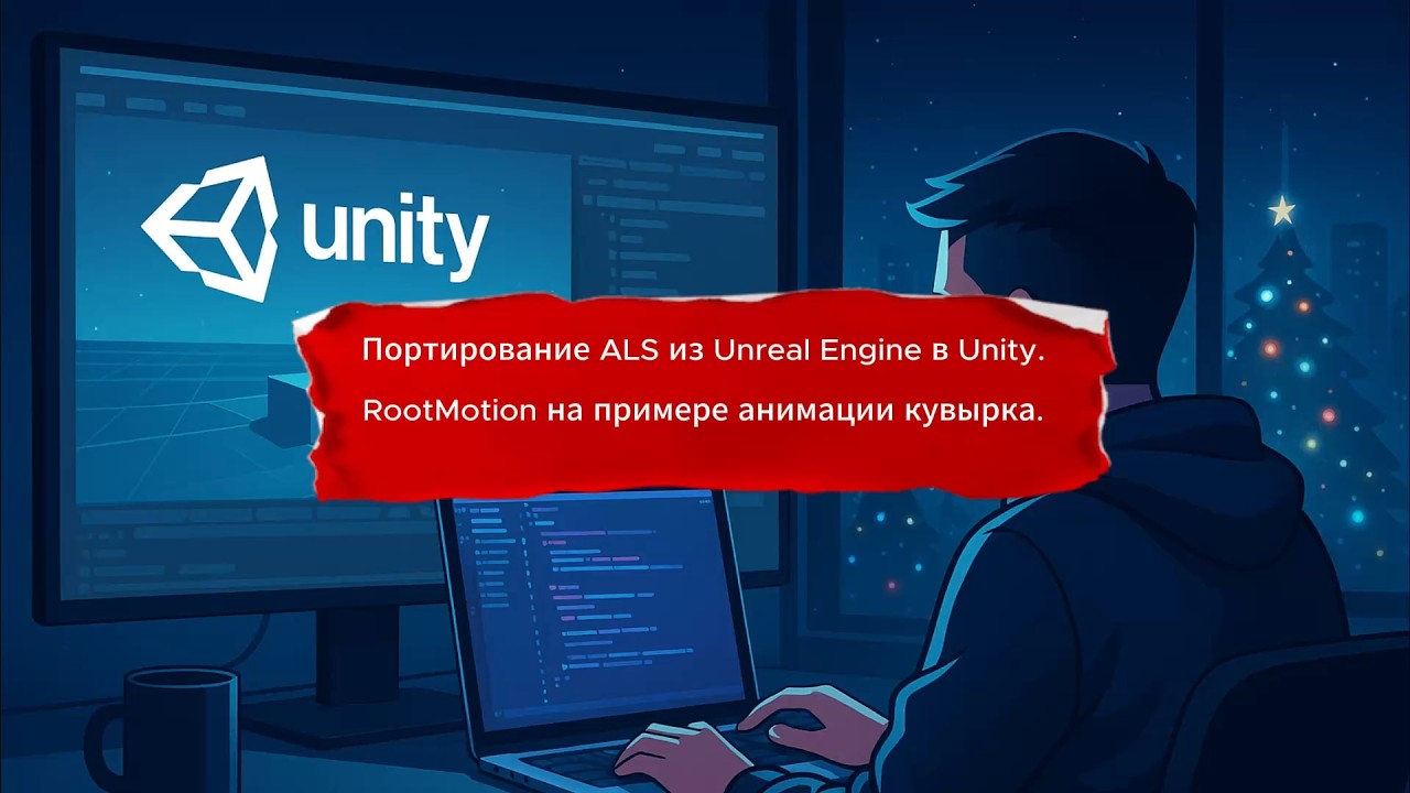 RootMotion на примере анимации кувырка - Портирование ALS из Unreal Engine в Unity