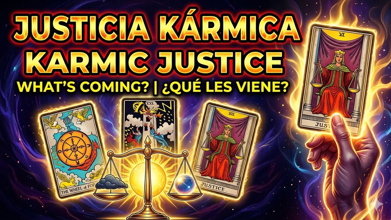 ⚖️ KARMIC JUSTICE IS HERE! ⚡️ Justicia K&aacute;rmica: &iquest;Qu&eacute; le viene? | Tarot Interactivo