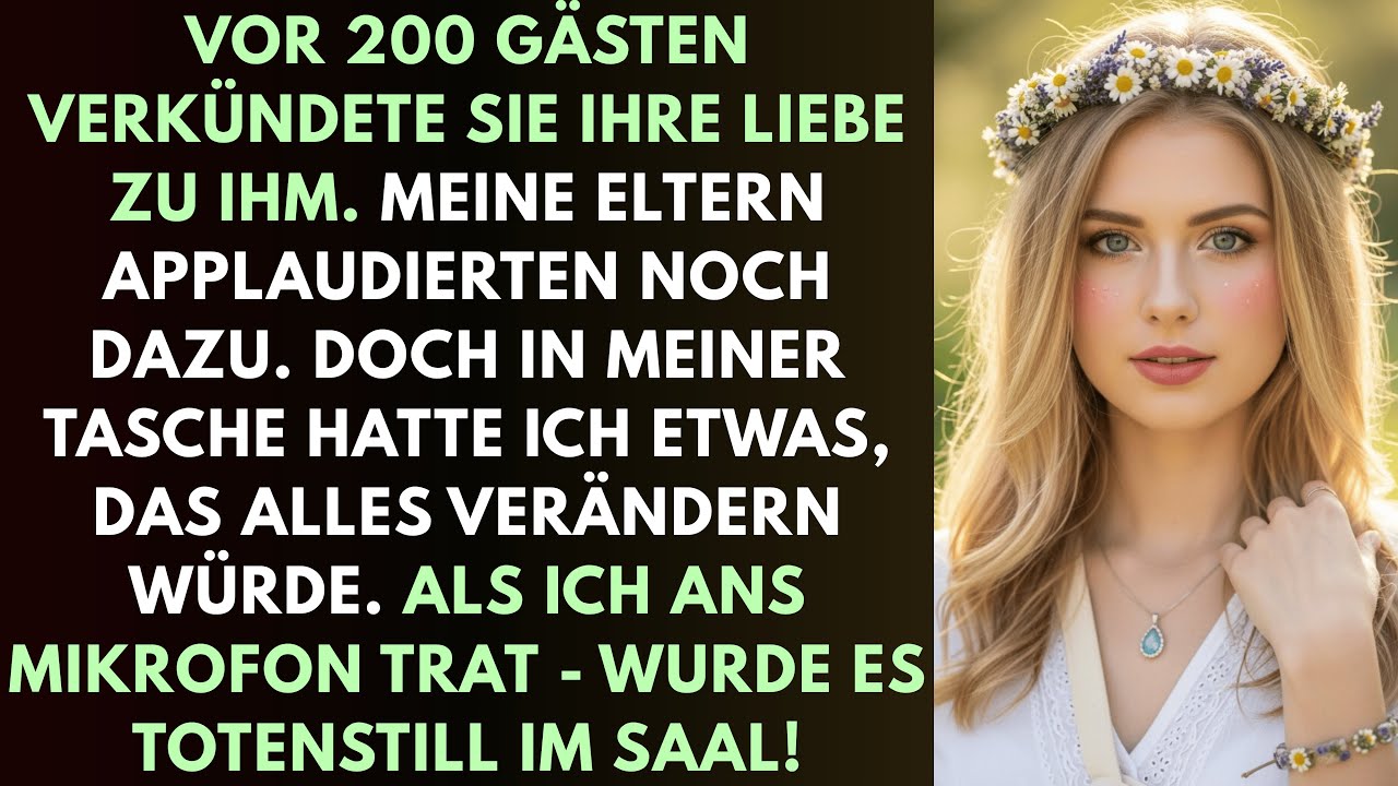 Meine Schwester stahl mir meinen Verlobten am Hochzeitstag - also zeigte ich allen Gästen das...