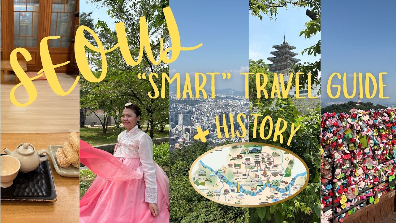 I did 3 months of research for my first travel guide 🤓 Here's the SMART way to see Seoul 🇰🇷