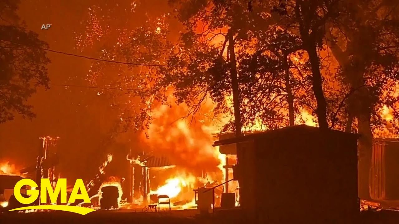 California Park Fire rages as arson suspect faces court