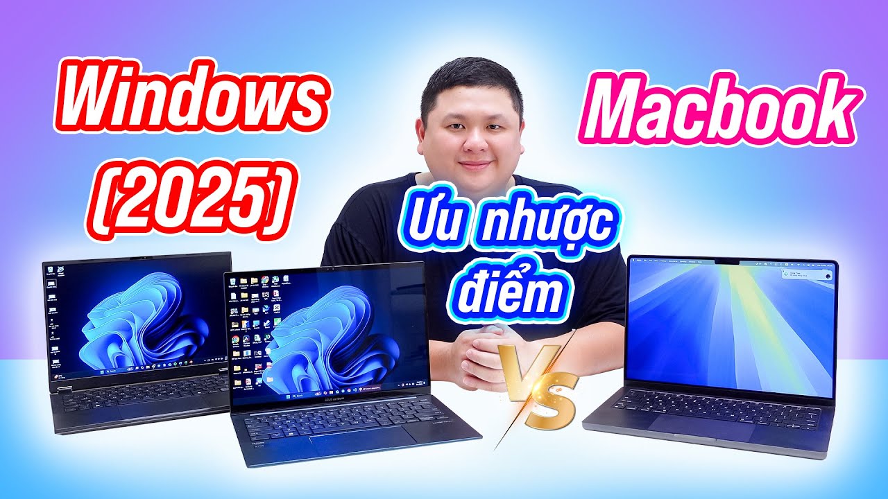 MacBook vs laptop Windows (2025)