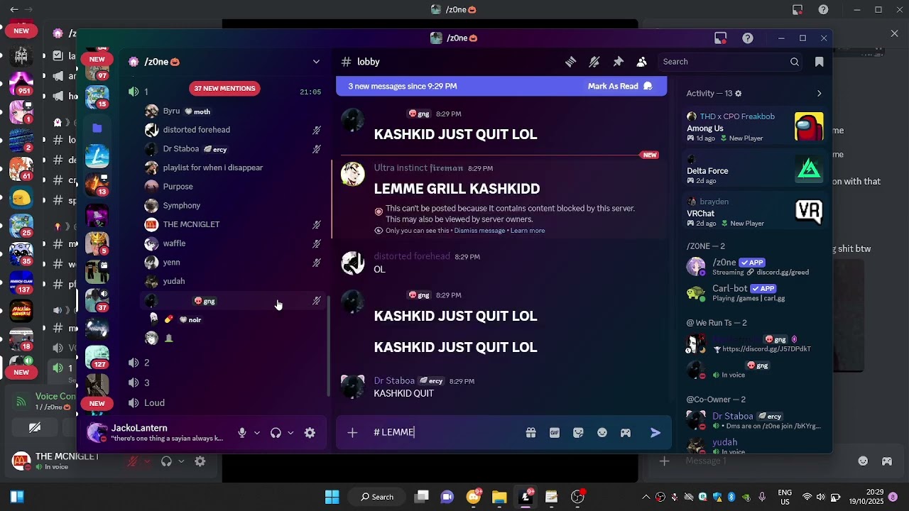 Kashkidd vs surrski (DISCORD PACKING) 