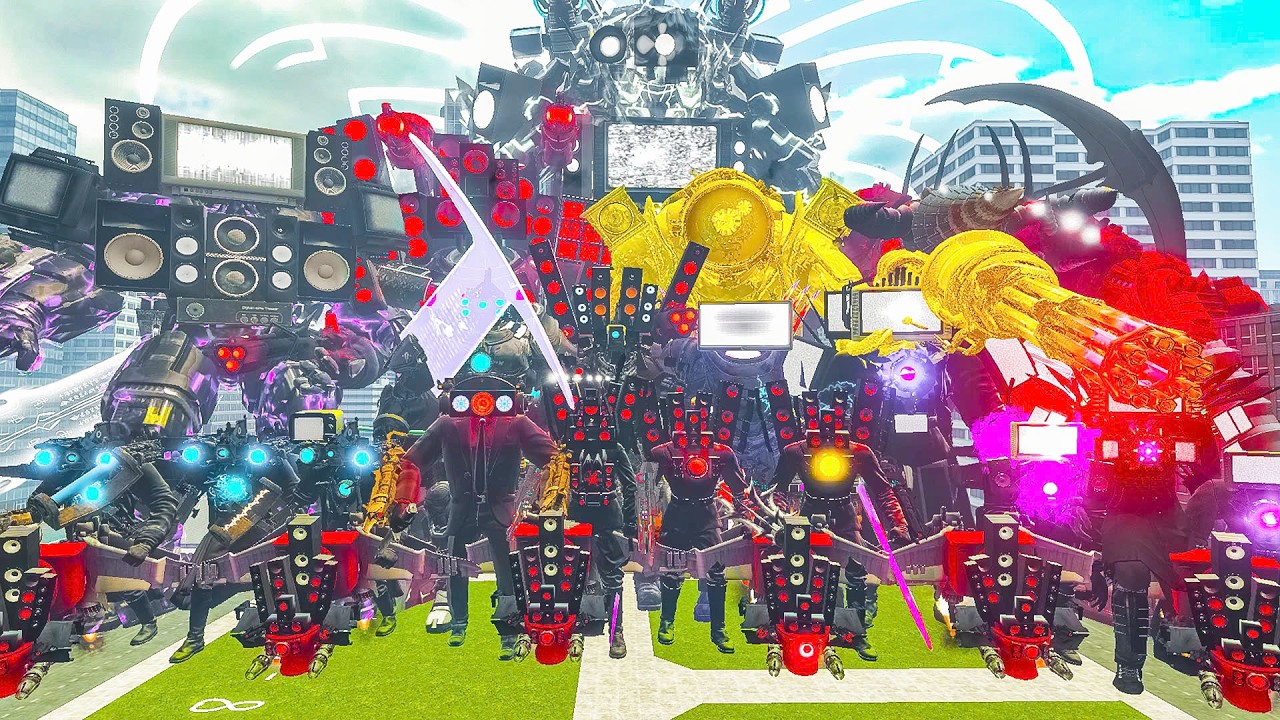 EVOLUTION OF TITAN TV MAN, TITAN CAMERAMAN AND TITAN SPEAKERMAN VS 1-79 SKIBIDI TOILET BOSSES #2