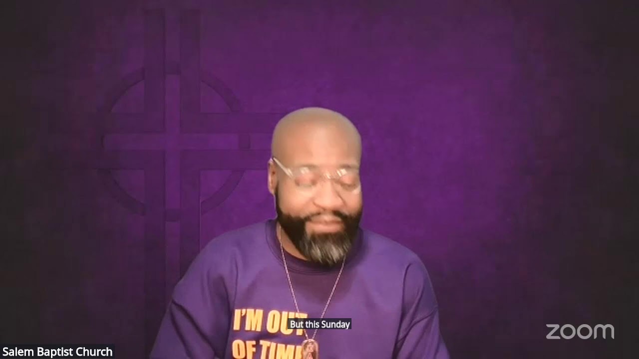 Молитва с пастором - преподобный доктор Джарвис Эллис, баптистская церковь Салем, Омаха, Небраска.