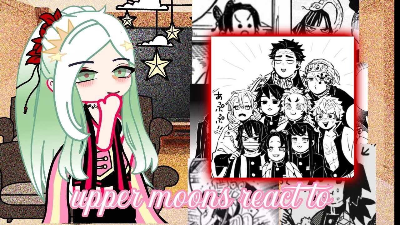 🕸️Upper moons react to hashiras🕸️
