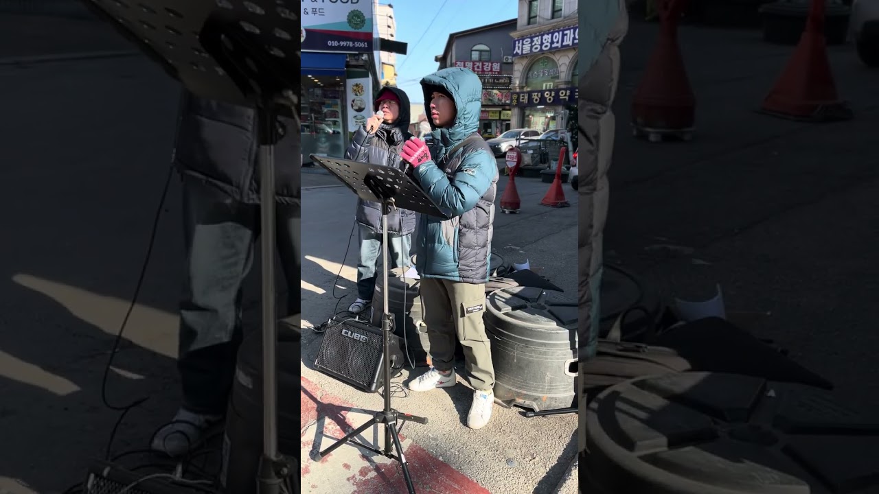 예수 우리 왕이여 태국어 버전 | 포천 송우리 버스킹