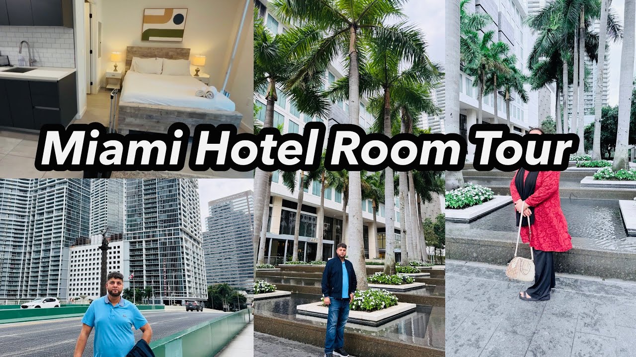 Hotel Room Tour | Miami Downtown 🇺🇸 