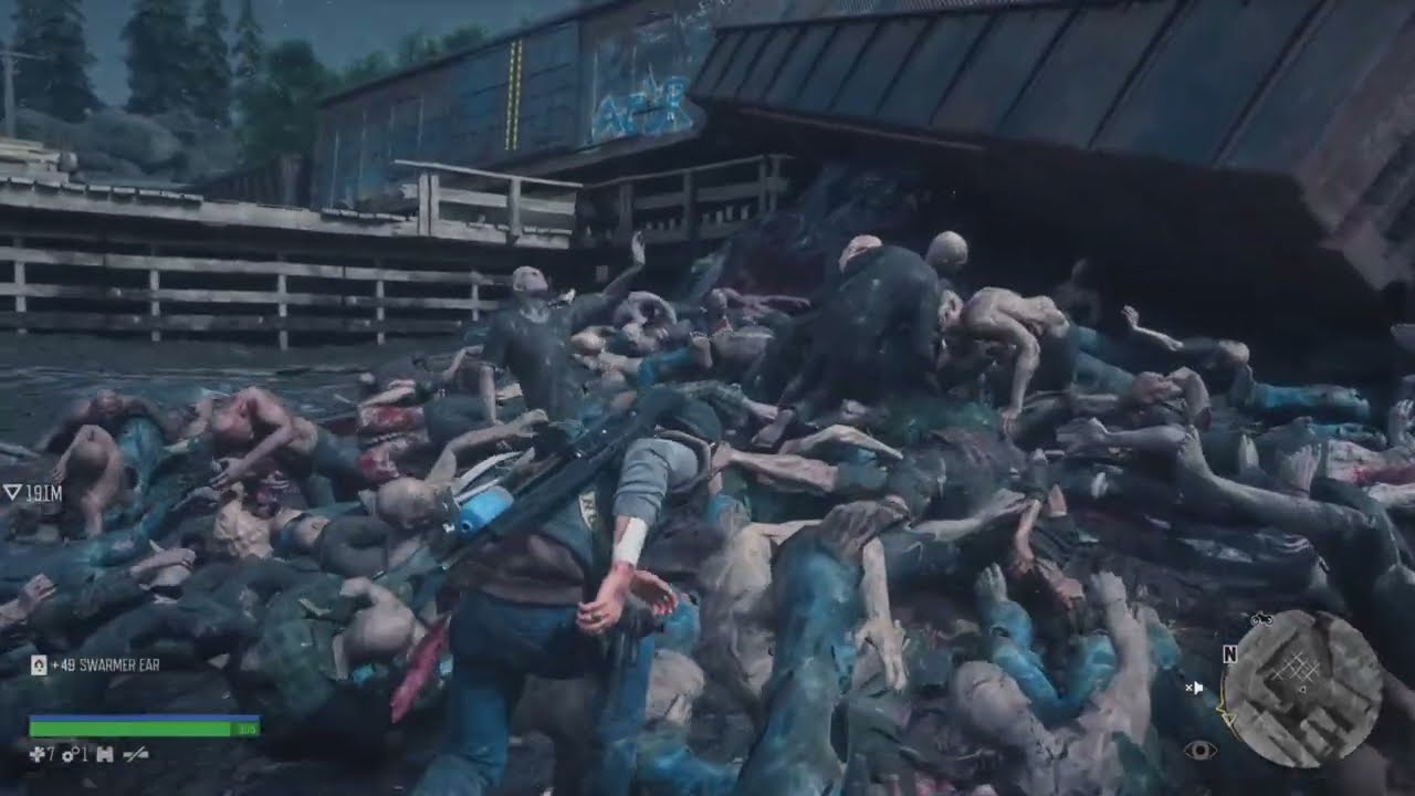 Days Gone- Old Sawmill Horde - Gas Bombed! with the Bnd-150