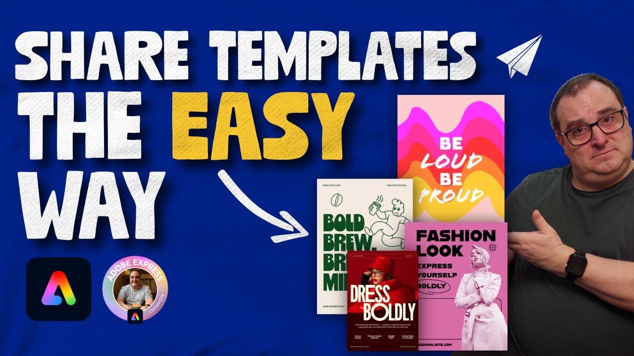 How to Share Templates in Adobe Express &mdash; (Complete Guide)