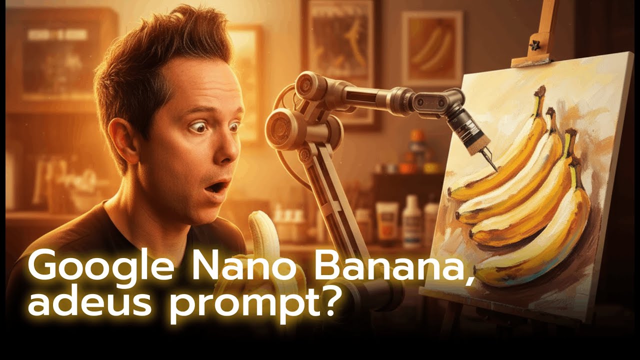 🍌 Google Nano Banana, adeus prompt?