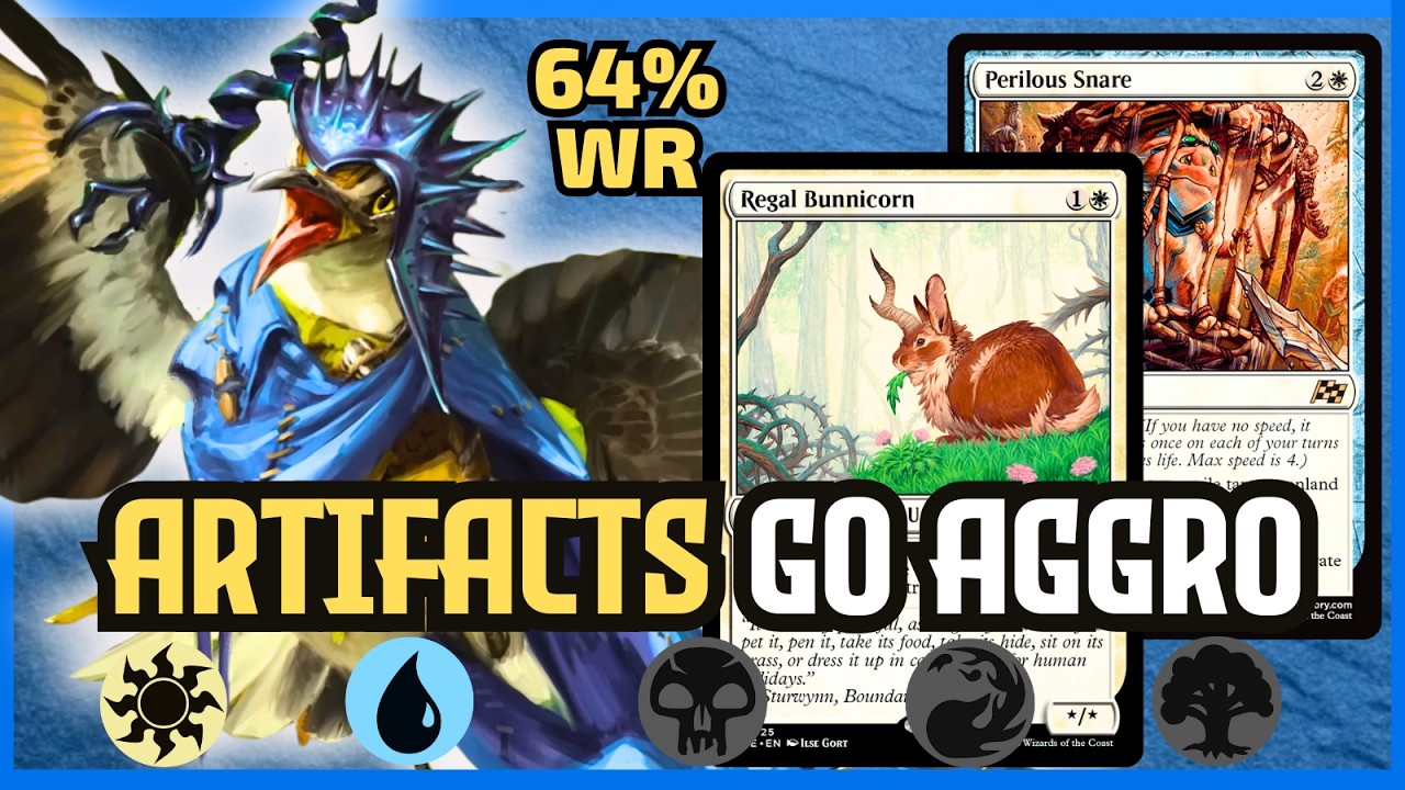 🔵⚪Azorius Artifacts:  TOO GOOD To Be Ignored! | MTG Arena Standard Tokens Blue White Mythic