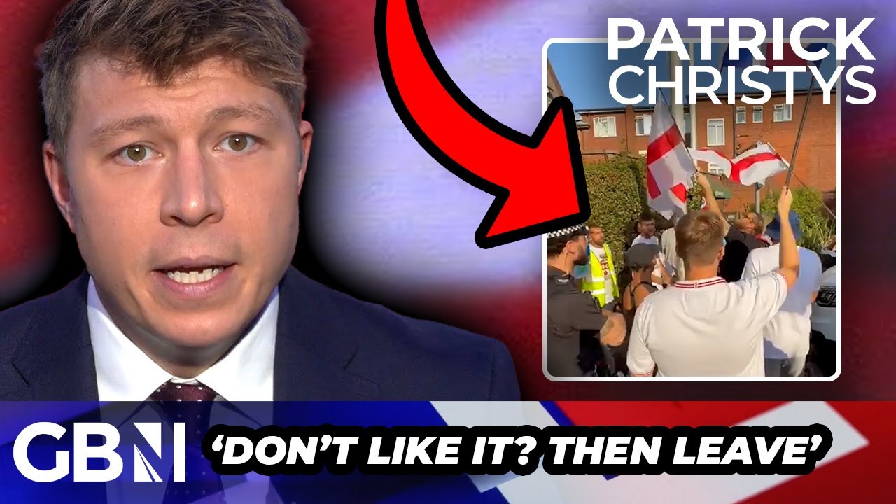 'We can put our flag WHEREVER we want' - Patrick Christys FUMES over the banning of Union Jack flags