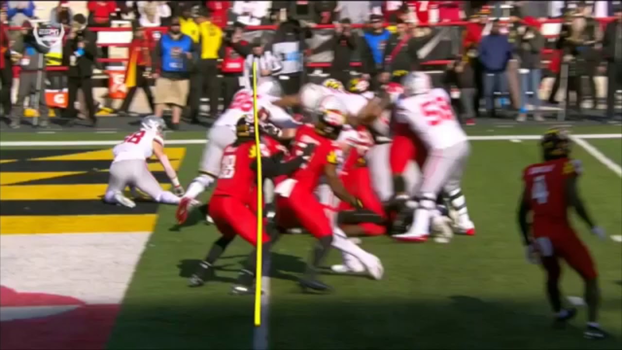 JK Dobbins (OSU RB #2) vs Maryland 2018