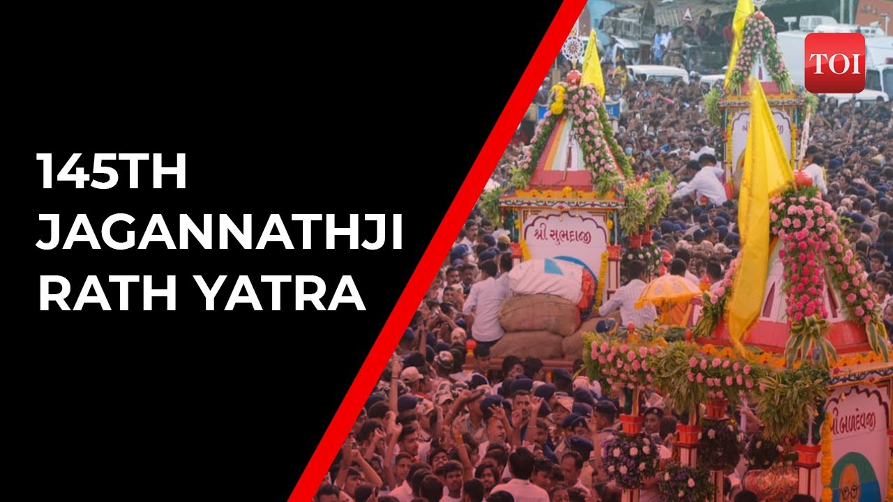 145th Jagannathji Rath Yatra: Gujarat CM Bhupendra Patel performs Pahind ritual