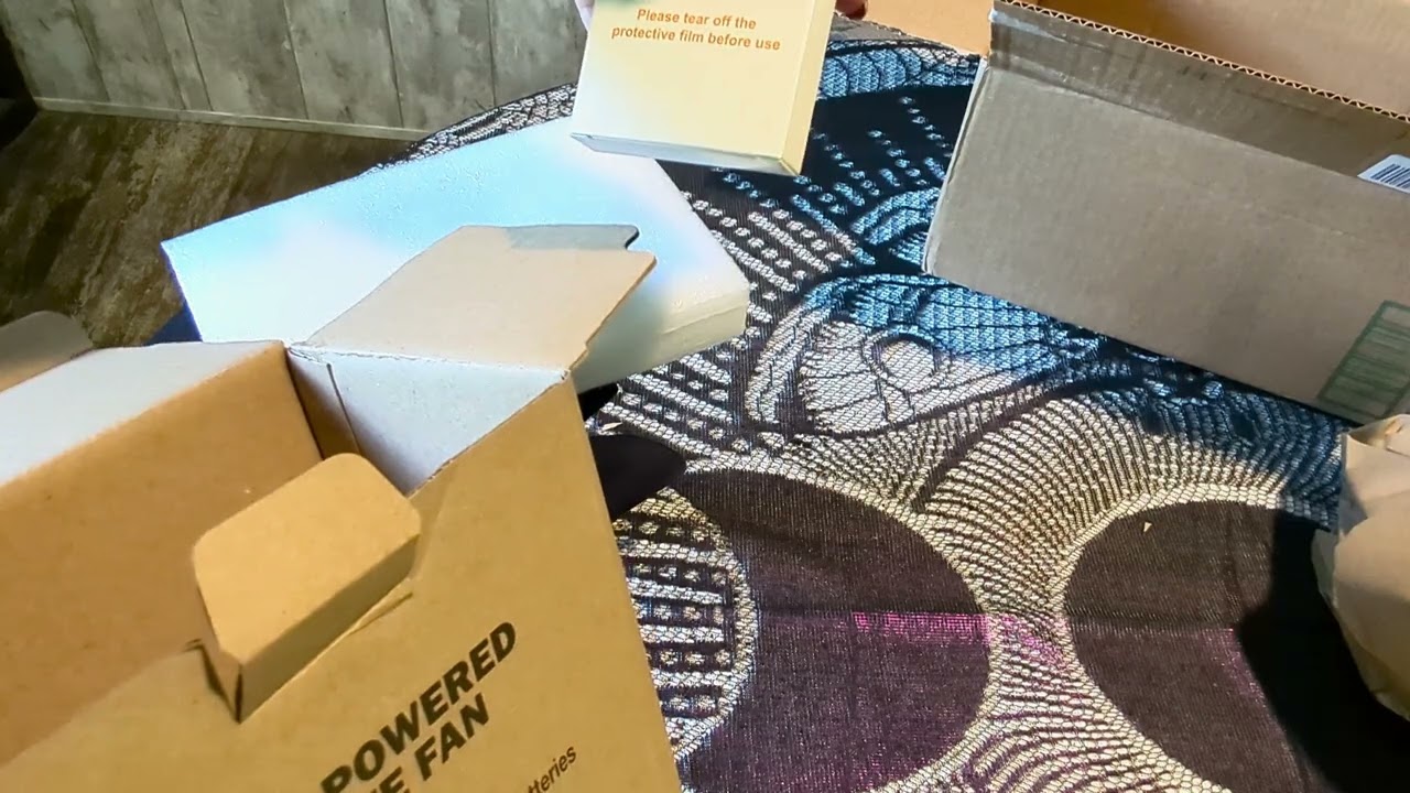 TEMU - HEAT POWERED STOVE FAN UNBOXING