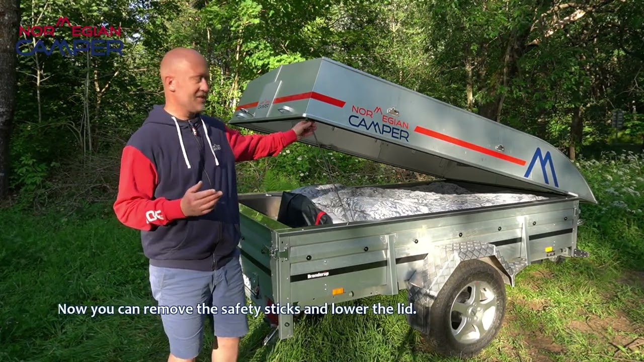 Norwegian Camper instruction video - use the camper as a boat