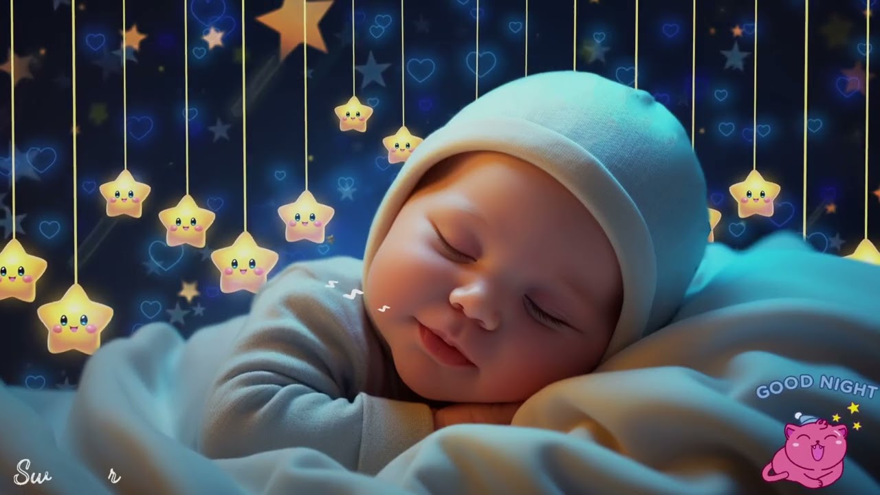 Sleep Instantly in 3 Minutes 💤 Mozart & Brahms Lullabies | Baby Sleep Music for Sweet Dreams