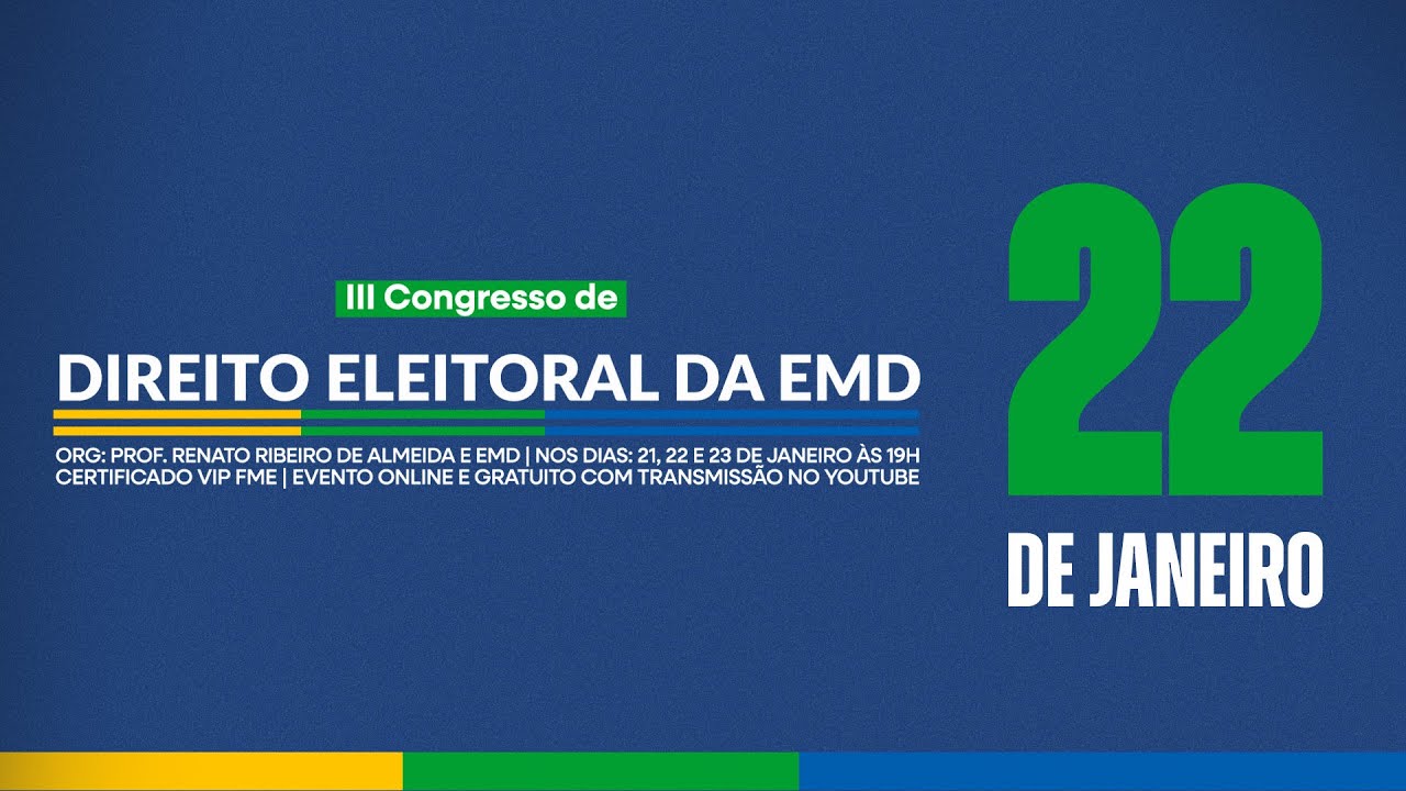 3º Congresso de Direito Eleitoral da EMD Dia2