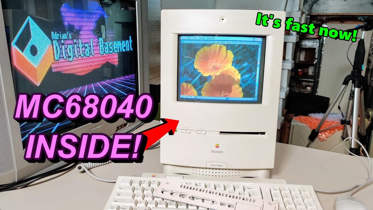 One fast Macintosh Color Classic!