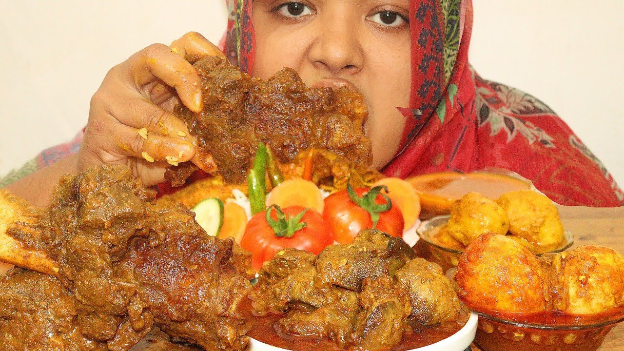 리얼먹방) SPICY BEEF CURRY, EGG CURRY, FISH CURRY, LIVER CURRY, RICE, GREEN CHILLI, ASMR MUKBANG #asmr