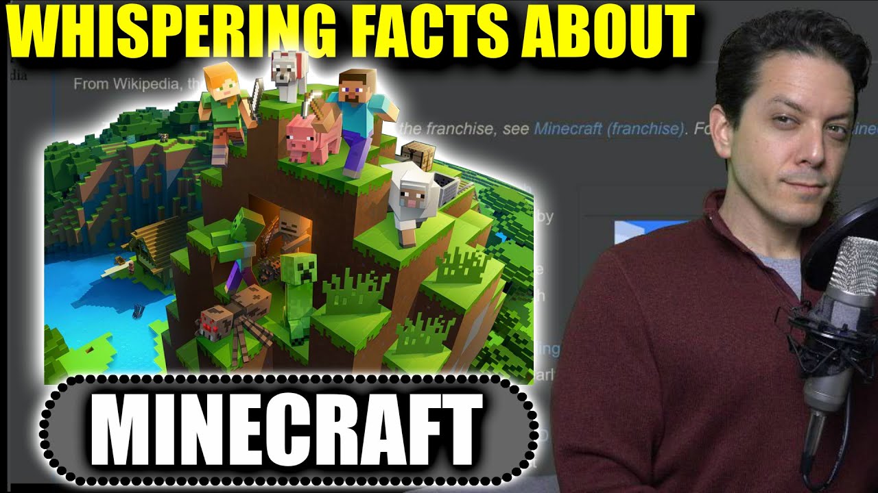 Whispering Facts about Minecraft from Wikipedia for 1 HOUR AND 15 Minutes (ASMR) | Viewer Request