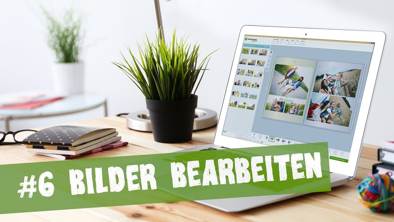 Gestaltungstipps für Fotoprodukte - Bilder bearbeiten