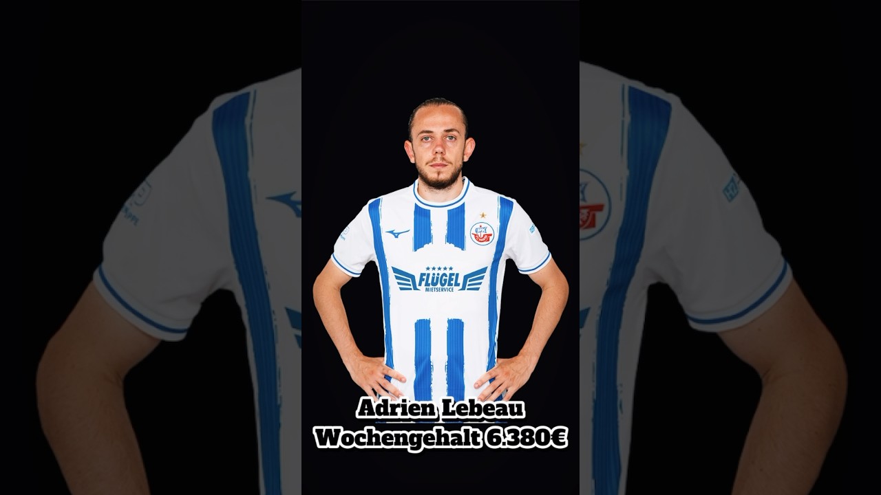 Was verdient ein Spieler bei Hansa Rostock? #lebeau #hansarostock #kinsombi