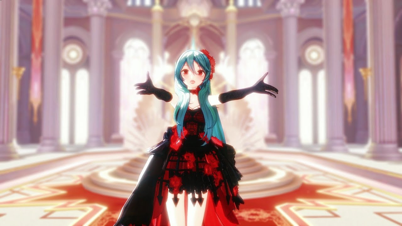 【VOCALOID MMD／4K／60FPS】Hatsune Miku【Sayonara Souvenir】