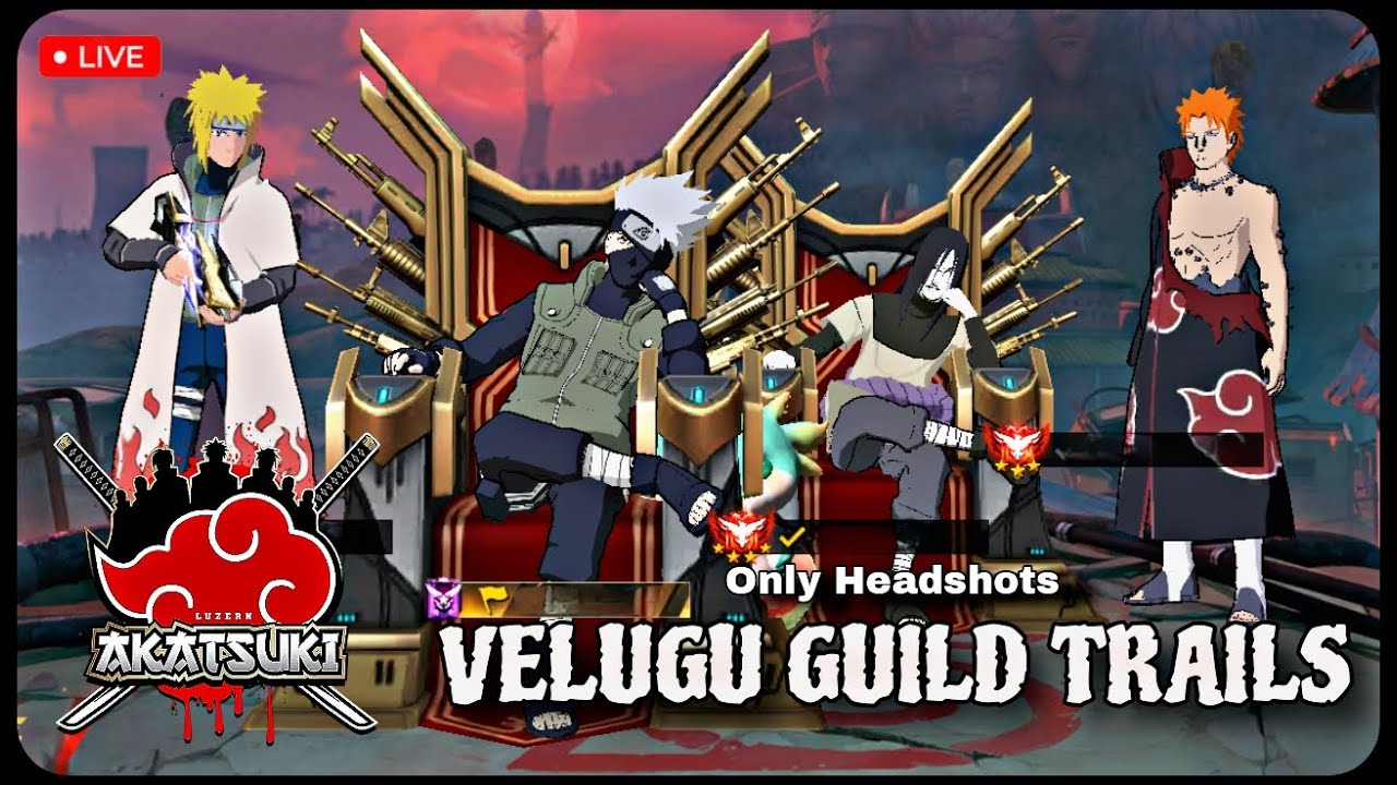 Telugu Wars Guild Trails | Akatsuki Guild Trails | Velugu Gamer | Unique Army Guild Trails | Live