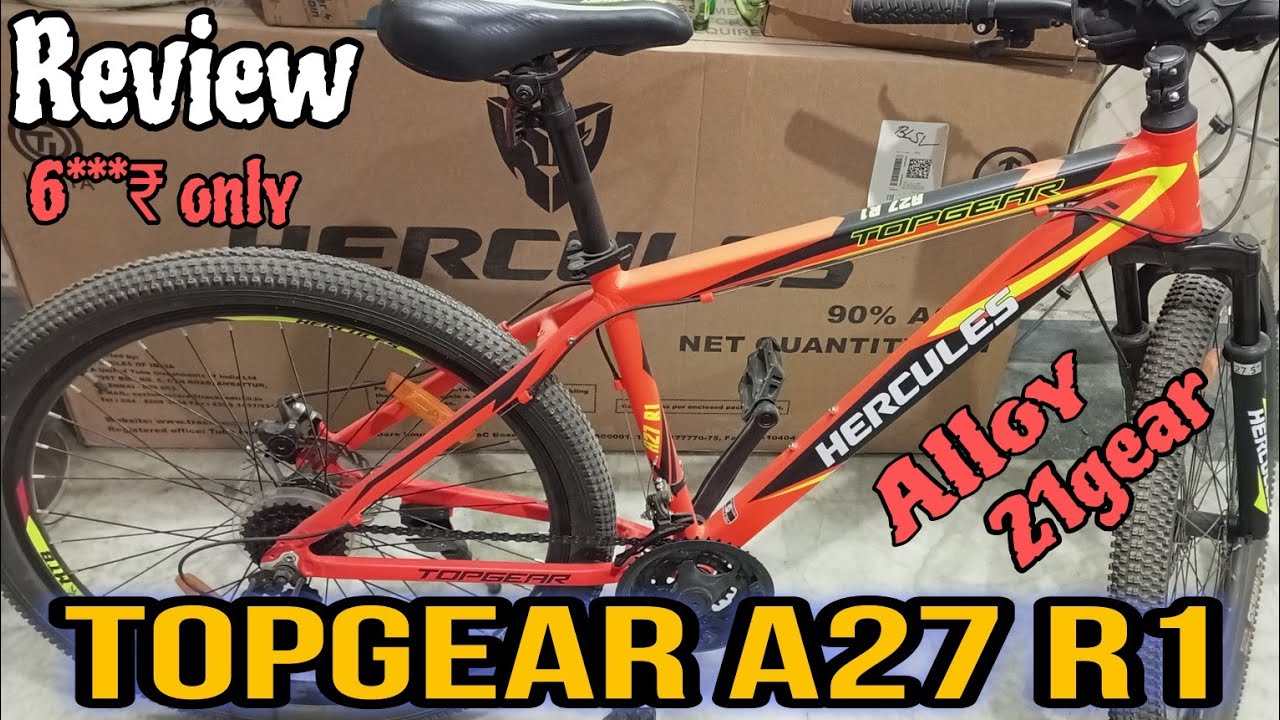 Hercules Topgear A27 Cycle Review/ Best Cycle Under 10000 🚴🚴