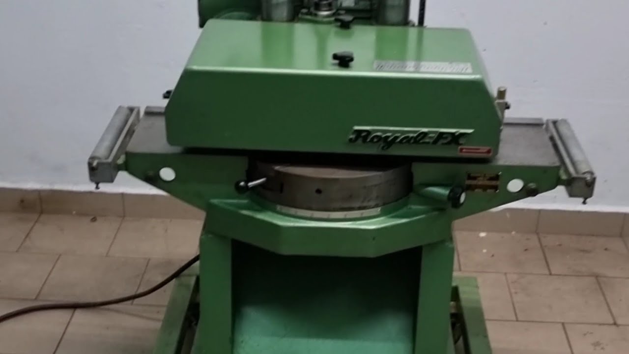 Marunaka Royal FX maszyna wykańczająca, Finiermaschine, super sufacer