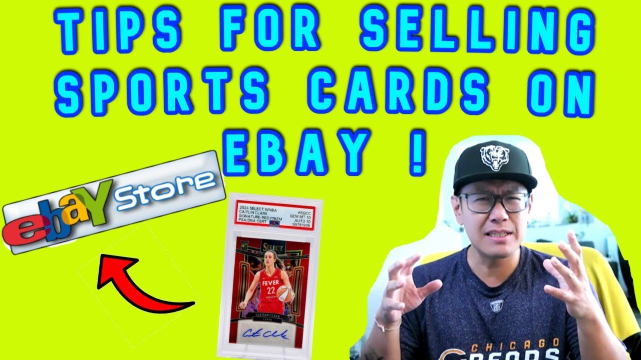 Tips For Selling Sports Cards on Ebay! #sportscards #reselling #sportscardcollector #ebayseller