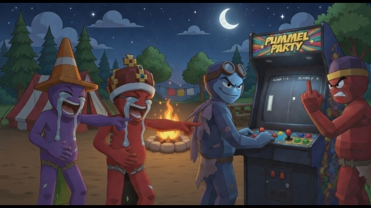 PUMMEL FAM AT THE OUTPOST