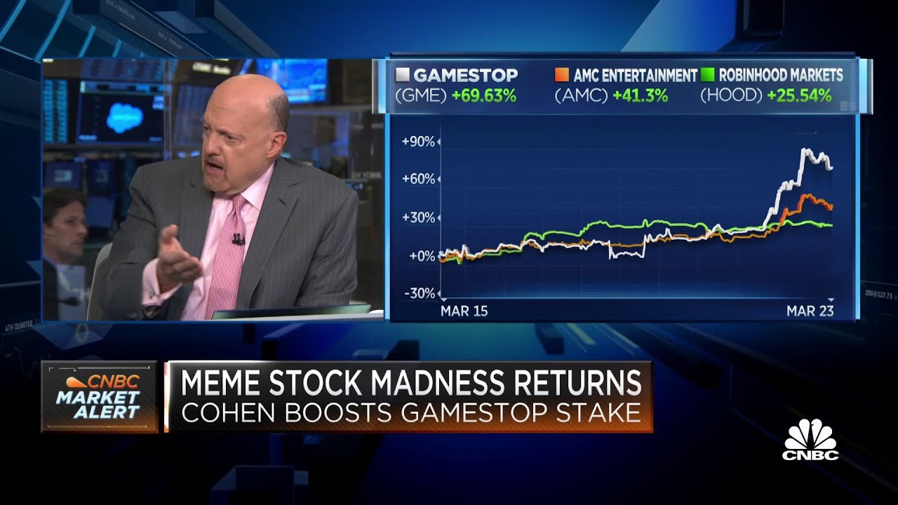 Jim Cramer: GameStop is a $10 billion 'nothing' company
