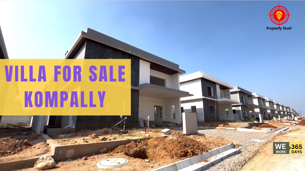 [ 500 Sq.Yds ] Villas for Sale in Kompally || House for sale in Hyderabad || Property Hunt