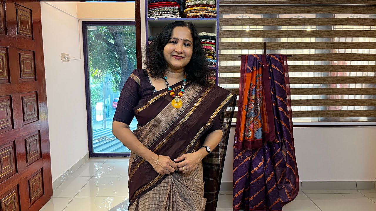 Saree Kissa 668 - Kanchi Cotton Sarees @Vinnies Handpicks