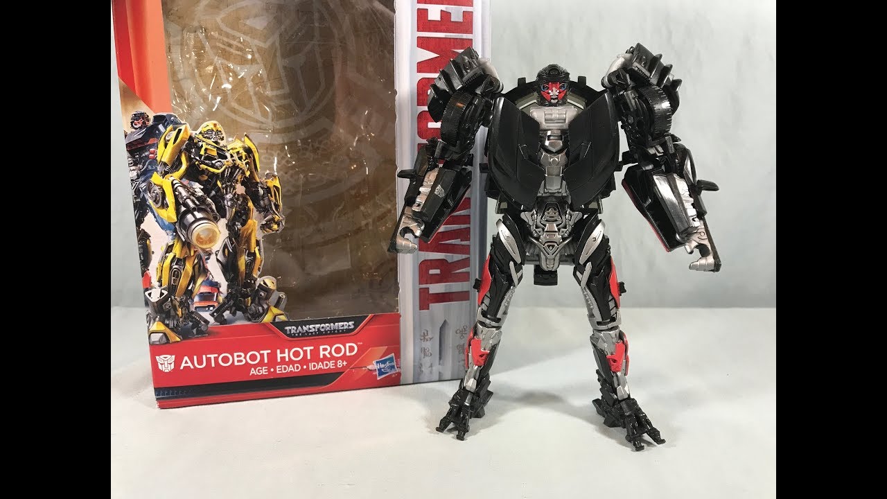 Transformers The Last Knight Deluxe Class Autobot Hot Rod Review